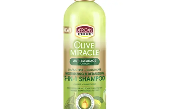 African Pride Olive Miracle 2 en 1 Champú + Acondicionador 355ml